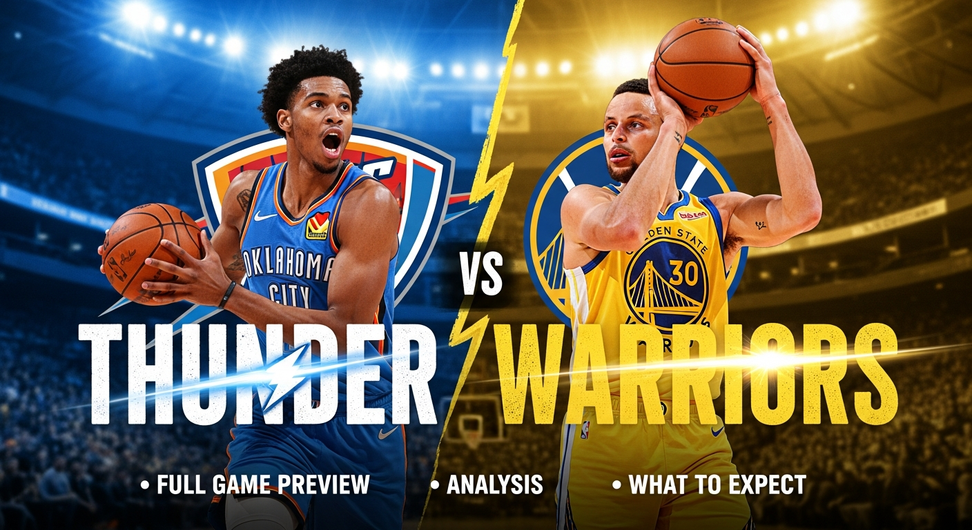 thunder vs warriors
