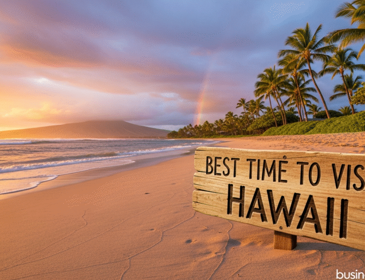 best time to visit hawaii