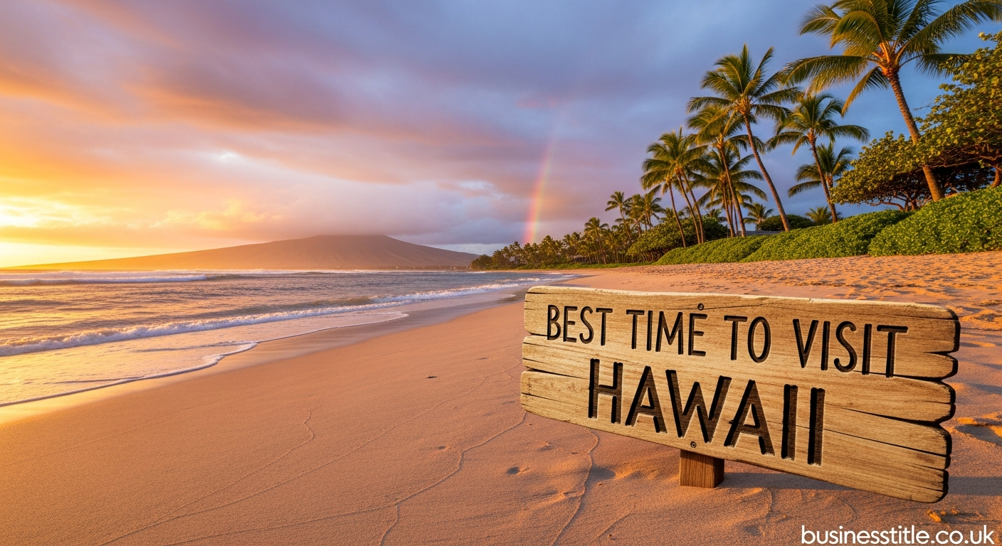 best time to visit hawaii