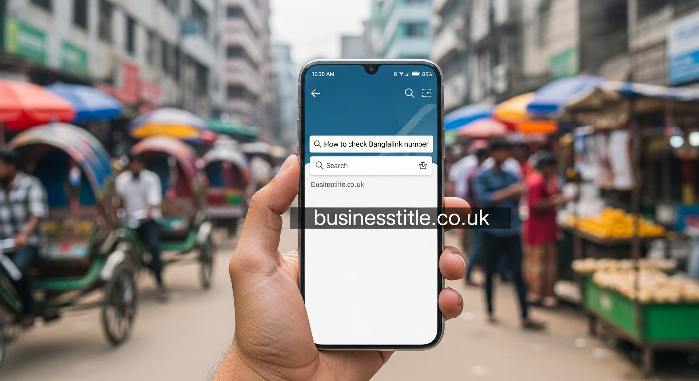 how to check banglalink number