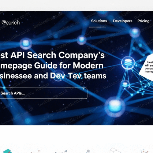 best api search company's homepage​