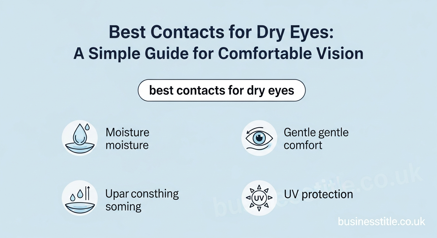 best contacts for dry eyes​