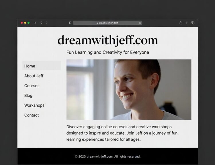 dreamwithjeff . com