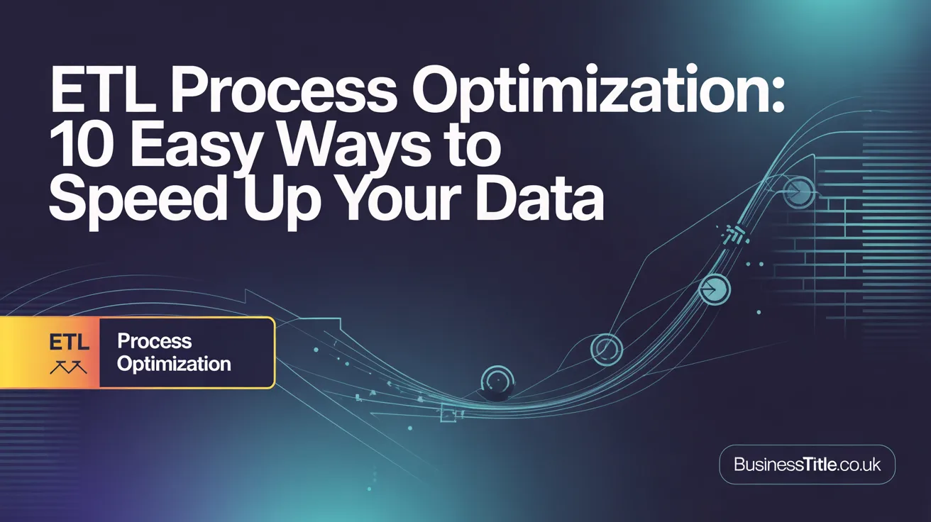 etl process optimization