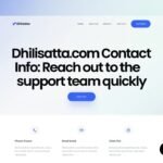 Dhilisatta.com Contact Info: Reach Out to the Support Team Quickly
