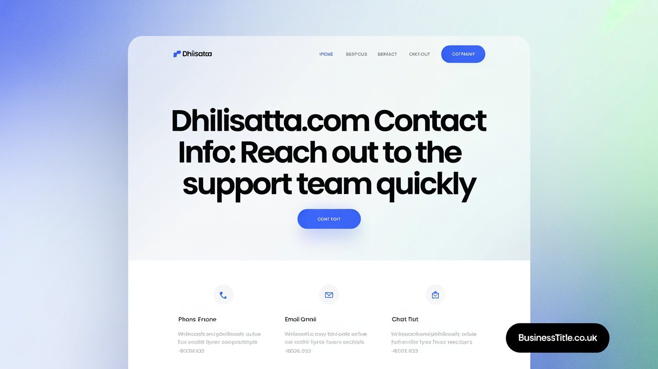 dhilisatta.com contact info